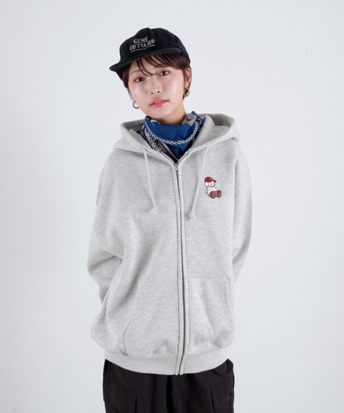 Muck zip hoodie / ムクジップフーディー（パーカー）｜tombonia