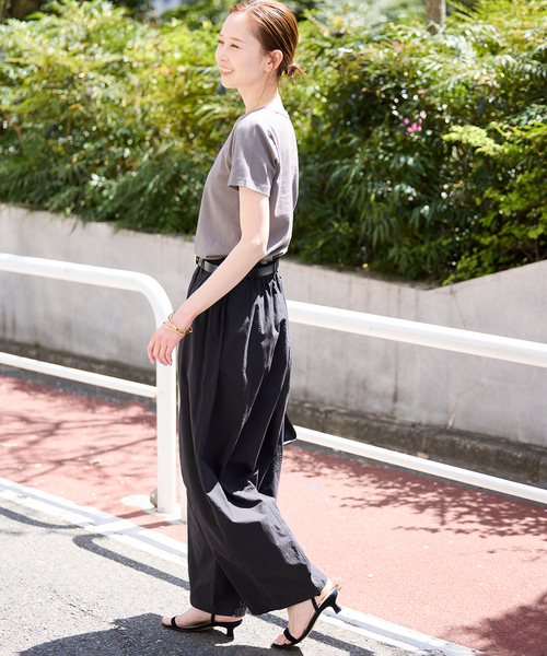 SLOBE IENAスローブイエナ ボリュームギャザーイージーパンツ 追加》ボリュームギャザーイージーパンツ（その他パンツ