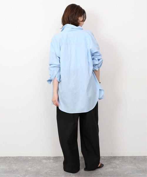 SLOBE IENA(スローブイエナ)の「《追加》ボリュームギャザーイージーパンツ(その他パンツ・レディース・ブラック/ブラウン・38/36)」の22枚目の写真