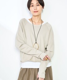 NOLLEY’S | タンク付きレイヤードプルオーバー(Tシャツ/カットソー)