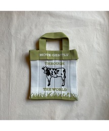 KNT365（ケイエヌティサンロクゴ）の「Co-Knitty Cow（ハンドバッグ）」