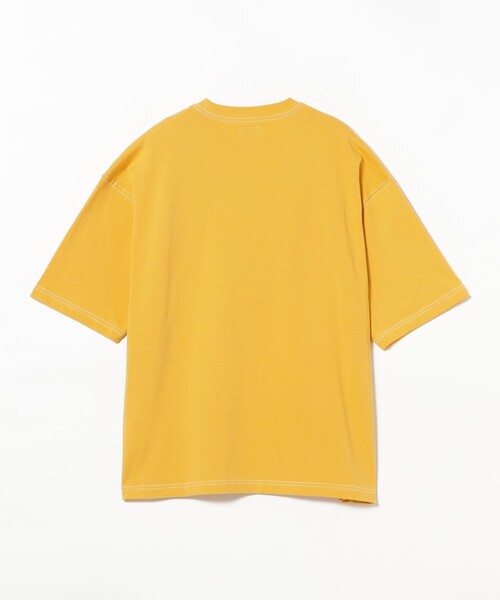 BEAMS（ビームス）の「BEAMS / ステッチ ルーズ Tシャツ（Tシャツ/カットソー・メンズ・サックスブルー/ブラウン/イエロー・S/M/L/XL）」の13枚目の写真