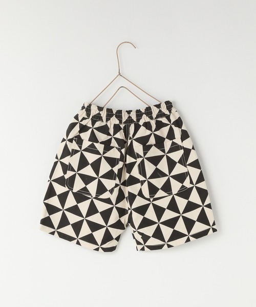LOWRYS FARM（ローリーズファーム）の「デッキショートパンツ　 290699（その他パンツ・キッズ・オフホワイト/ホワイト×ブラック/ブラック/マルチ/グリーン/ブラウン/ピンク・110cm/120cm/130cm/140cm/150cm）」の10枚目の写真