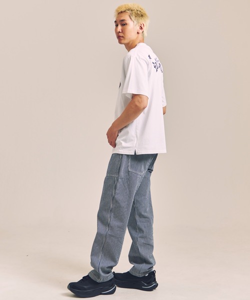 JACKROSE（ジャックローズ）の「B-TRS-Lips&Tongue ラインストーン-SSTEE（Tシャツ/カットソー・メンズ・ブラック/ホワイト/チャコール・M/L/XL）」の22枚目の写真