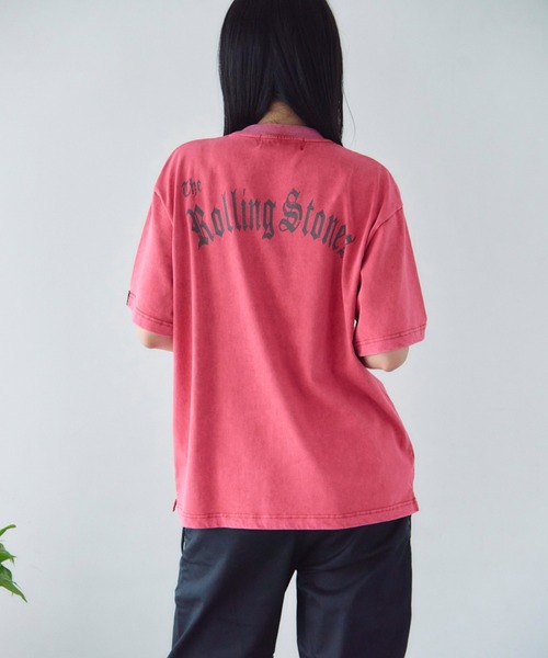 JACKROSE（ジャックローズ）の「B-TRS-Lips&Tongue ラインストーン-SSTEE（Tシャツ/カットソー・メンズ・ブラック/ホワイト/チャコール/レッド・M/L/XL）」の21枚目の写真