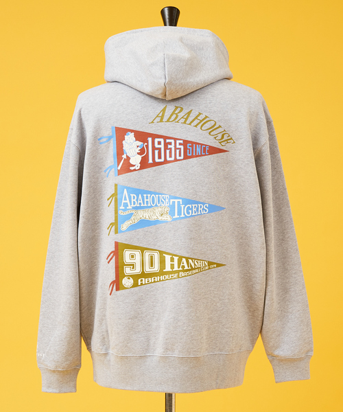 ABAHOUSE（アバハウス）の「【阪神タイガース×アバハウス】コラボレーションパーカー（パーカー・メンズ・ネイビー/グレー・L/M/XL）」の6枚目の写真