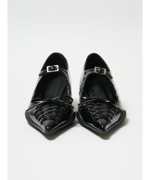 Bella lume(ベッラルーメ)の「《Bella Lume(ベッラルーメ)》アイレットパンプス(パンプス・レディース・ブラック/アイボリー・LARGE/MEDIUM/SMALL)」の17枚目の写真