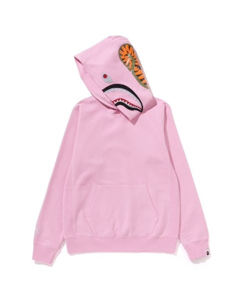 BAPE ピンクパーカー エイプ ☆XL☆ 初期 pink タイガー パーカー tiger full zip hoodie a