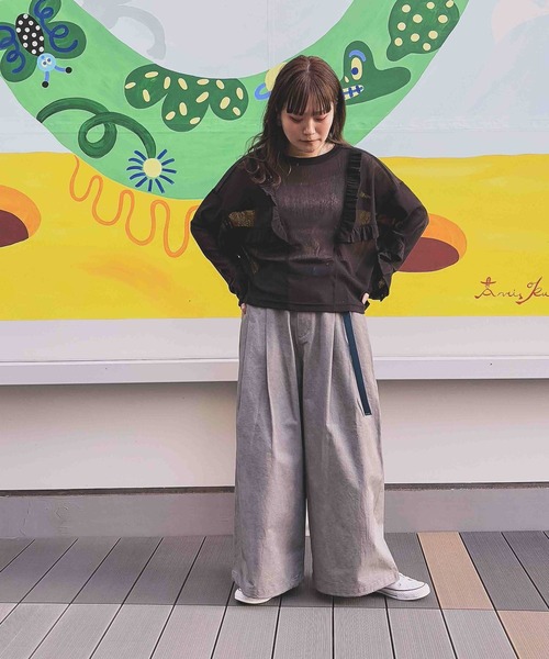 niko and... 2wayメッシュフリルPO 2色セット 9月中値下げ niko and 2wayメッシュフリルPO 2色セット