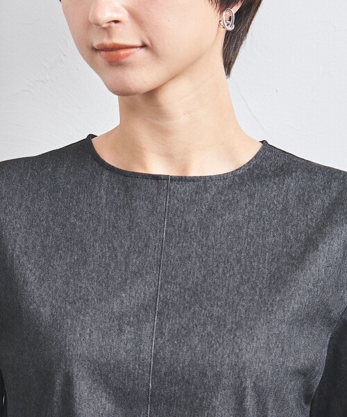 トップス 【BLACK】コンスト シェイプ Tシャツ