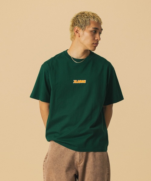 SLANTED OG S/S TEE（Tシャツ/カットソー）｜XLARGE（エクストラ