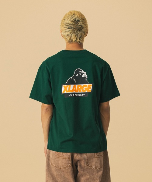 XLARGE(エクストララージ)の「【販売終了】SLANTED OG S/S TEE(Tシャツ/カットソー・メンズ・ブラック/アッシュ/ネイビー/ホワイト/グリーン・S/M/L/XL/XXL)」の13枚目の写真