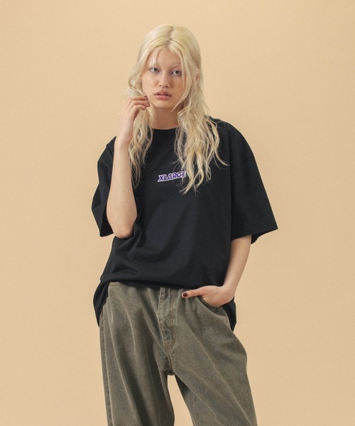 SLANTED OG S/S TEE（Tシャツ/カットソー）｜XLARGE（エクストラ