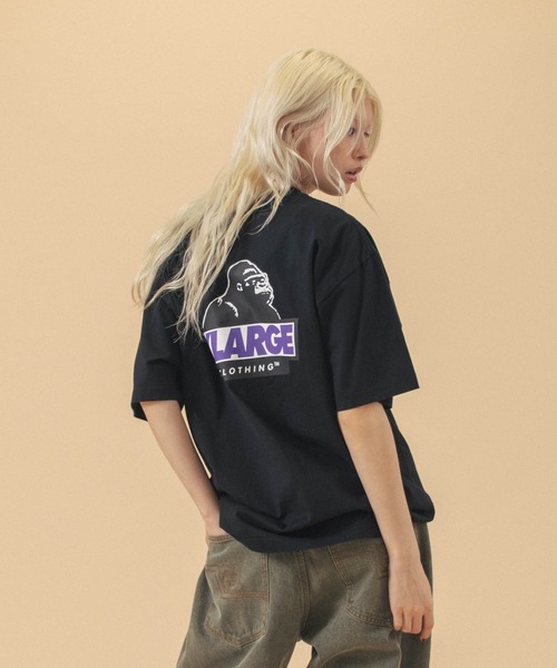 大人気 早い者勝ち XLARGE SLANTED OG S/S TEE カラバリ豊富 XLARGE | RHINE STONE SLANTED OG S/S TEE(BLACK)