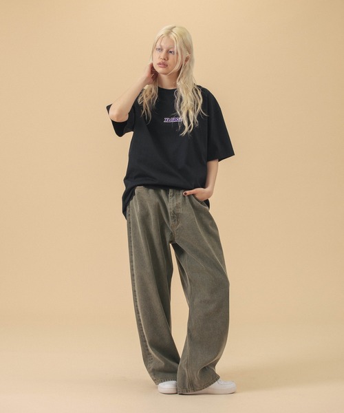 SLANTED OG S/S TEE（Tシャツ/カットソー）｜XLARGE（エクストラ