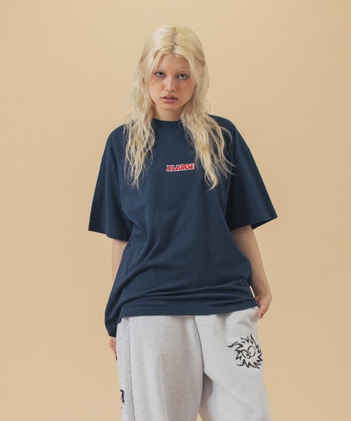 SLANTED OG S/S TEE（Tシャツ/カットソー）｜XLARGE（エクストラ