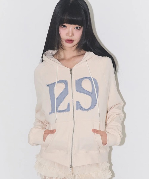 セール】【日本未発売/WEB限定】ILLIGO(イリゴ)/ロゴパッチ フルジップ