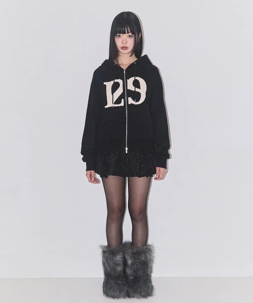 セール】【日本未発売/WEB限定】ILLIGO(イリゴ)/ロゴパッチ フルジップ