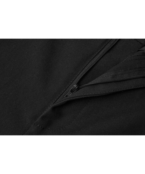 tageechita（タジチタ）の「【tageechita】TRツイル タックワイド ストレートパンツ（スラックス・レディース・ブラック/ライトベージュ・XS/S/M/L）」の13枚目の写真