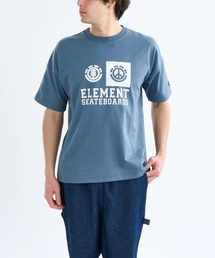 ELEMENT（エレメント）の「ELEMENT メンズ TO THE PEACE SS Tシャツ 【2025年春夏モデル】/エレメントロゴフロントプリント半袖Tシャツ（Tシャツ/カットソー）」