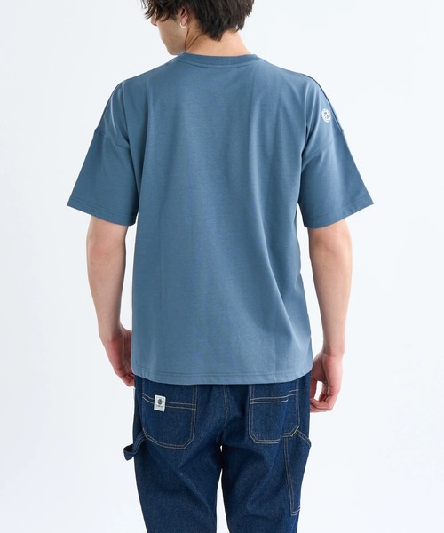 ELEMENT(エレメント)の「ELEMENT メンズ TO THE PEACE SS Tシャツ 【2025年春夏モデル】/エレメントロゴフロントプリント半袖Tシャツ(Tシャツ/カットソー・メンズ・グレー/ブラック/ホワイト・X-LARGE/LARGE/MEDIUM)」の6枚目の写真