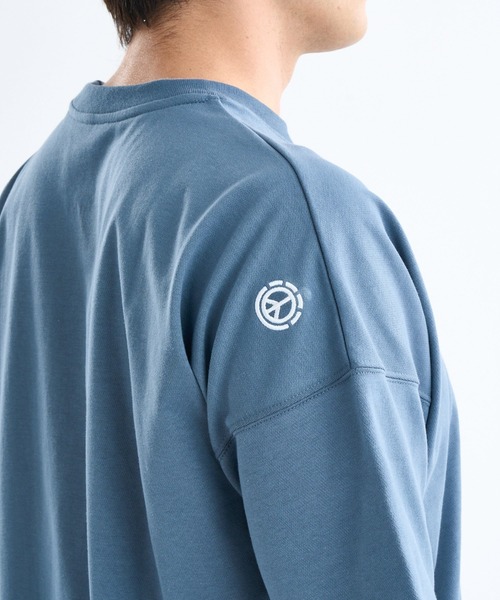 ELEMENT(エレメント)の「ELEMENT メンズ TO THE PEACE SS Tシャツ 【2025年春夏モデル】/エレメントロゴフロントプリント半袖Tシャツ(Tシャツ/カットソー・メンズ・グレー/ブラック/ホワイト・X-LARGE/LARGE/MEDIUM)」の8枚目の写真