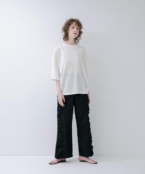 LAATO（ラート）の「shirring easy pants（その他パンツ・レディース・ブラック/オレンジ/ミント・FREE）」の16枚目の写真