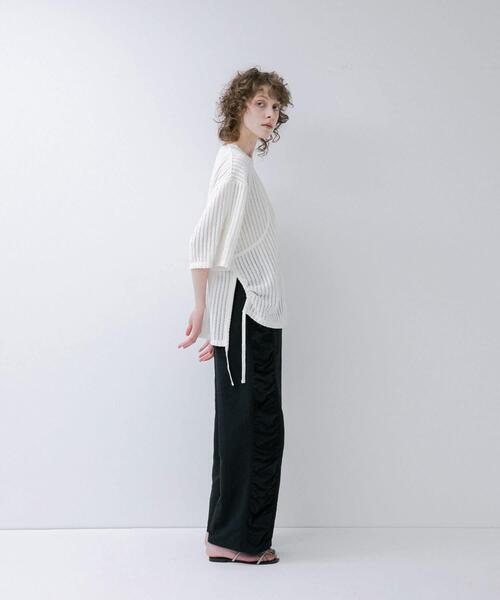 LAATO（ラート）の「shirring easy pants（その他パンツ・レディース・ブラック/オレンジ/ミント・FREE）」の17枚目の写真