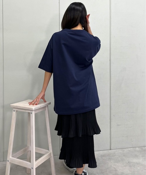 spiritoso(スピリトーゾ)の「【spiritoso】NEWYORK ビッグシルエットTシャツ(Tシャツ/カットソー・レディース・ブラック/ネイビー/ホワイト・LARGE/MEDIUM)」の21枚目の写真