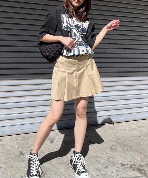 spiritoso(スピリトーゾ)の「【spiritoso】NEWYORK ビッグシルエットTシャツ(Tシャツ/カットソー・レディース・ブラック/ネイビー/ホワイト・LARGE/MEDIUM)」の6枚目の写真