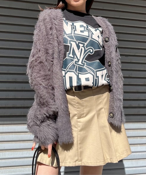 spiritoso(スピリトーゾ)の「【spiritoso】NEWYORK ビッグシルエットTシャツ(Tシャツ/カットソー・レディース・ブラック/ネイビー/ホワイト・LARGE/MEDIUM)」の7枚目の写真