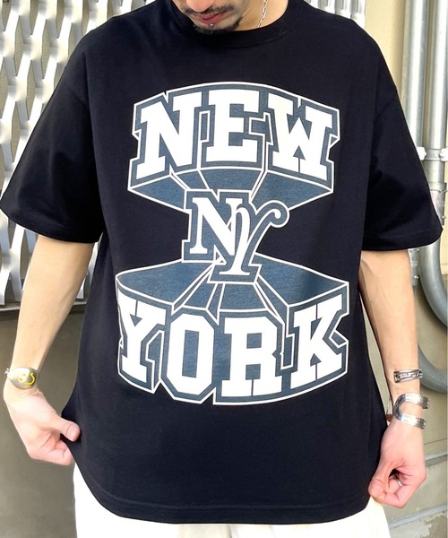 spiritoso(スピリトーゾ)の「【spiritoso】NEWYORK ビッグシルエットTシャツ(Tシャツ/カットソー・レディース・ブラック/ネイビー/ホワイト・LARGE/MEDIUM)」の10枚目の写真