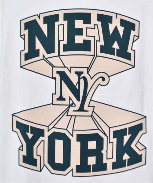 spiritoso(スピリトーゾ)の「【spiritoso】NEWYORK ビッグシルエットTシャツ(Tシャツ/カットソー・レディース・ブラック/ネイビー/ホワイト・LARGE/MEDIUM)」の15枚目の写真