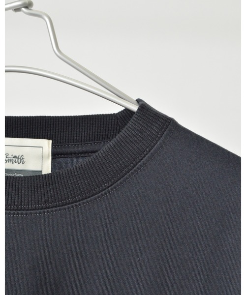 Sunny Smith(サニースミス)の「11.6ウルトラヘビーオンス Heavy Smithヤシの木柄 両面刺繍Tee(Tシャツ/カットソー・メンズ・ブラック/チャコールグレー・MEDIUM/LARGE)」の13枚目の写真