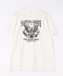 STYLEBLOCK | 天竺プリント半袖Tシャツ(Tシャツ/カットソー)