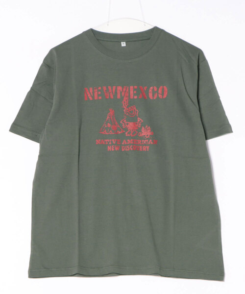 STYLEBLOCK(スタイルブロック)の「天竺プリント半袖Tシャツ(Tシャツ/カットソー・メンズ・チャコール/ホワイト/ブルー/グレー/ブラック/パープル/ブラック系その他/ホワイト系その他/カーキ・M/L/LL)」の7枚目の写真