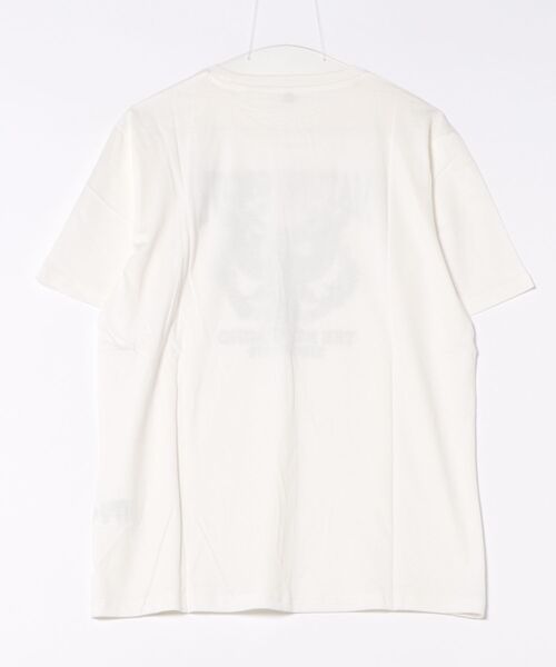 STYLEBLOCK(スタイルブロック)の「天竺プリント半袖Tシャツ(Tシャツ/カットソー・メンズ・チャコール/ホワイト/ブルー/グレー/ブラック/パープル/ブラック系その他/ホワイト系その他/カーキ・M/L/LL)」の10枚目の写真