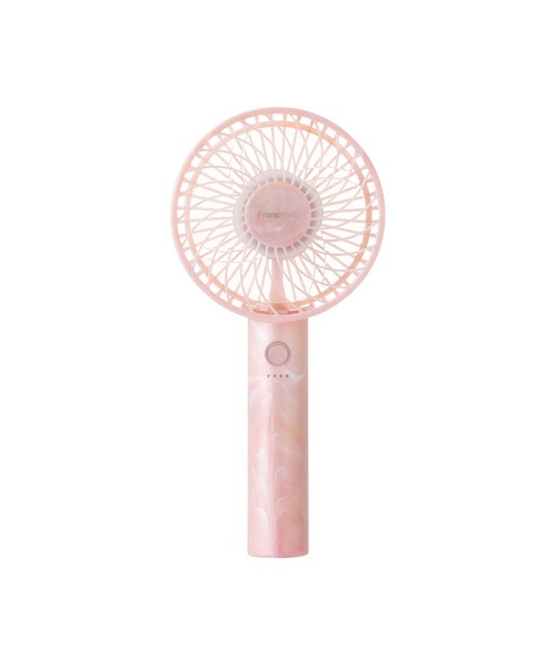Francfranc(フランフラン)の「【2025年モデル】フレ ハンディファン シア―マーブル 充電式 扇風機(生活家電・レディース・イエロー/ピンク・FREE)」の9枚目の写真