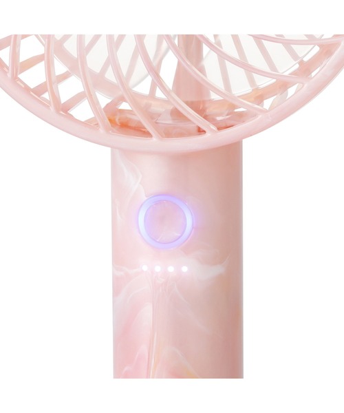 Francfranc(フランフラン)の「【2025年モデル】フレ ハンディファン シア―マーブル 充電式 扇風機(生活家電・レディース・イエロー/ピンク・FREE)」の14枚目の写真