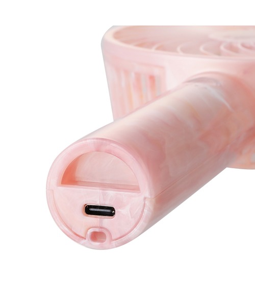 Francfranc(フランフラン)の「【2025年モデル】フレ ハンディファン シア―マーブル 充電式 扇風機(生活家電・レディース・イエロー/ピンク・FREE)」の15枚目の写真