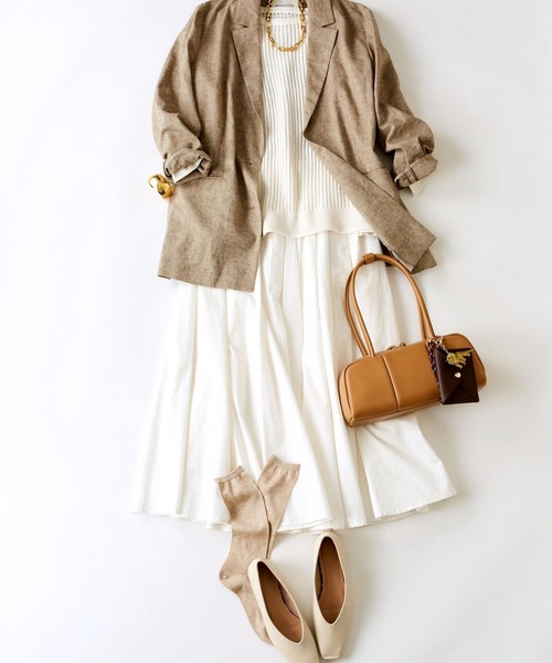 BARNYARDSTORM（バンヤードストーム）の「BARNYARDSTORM / BYD刺繍ソックス（ソックス/靴下・レディース・ブラック/グレー/ベージュ・FREE）」の4枚目の写真