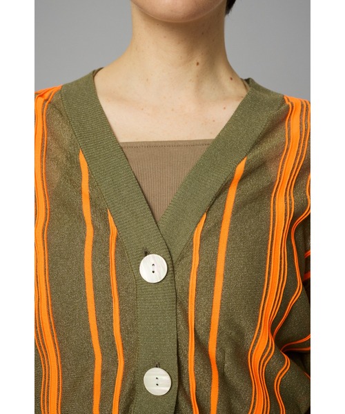 HeRIN.CYE ランダムパターンカーディガン Ramdom patten cardigan ランダムパターンカーディガン