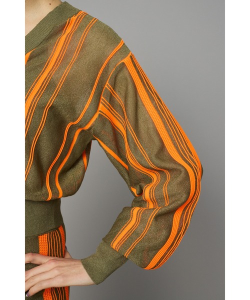 Ramdom patten cardigan ランダムパターンカーディガン