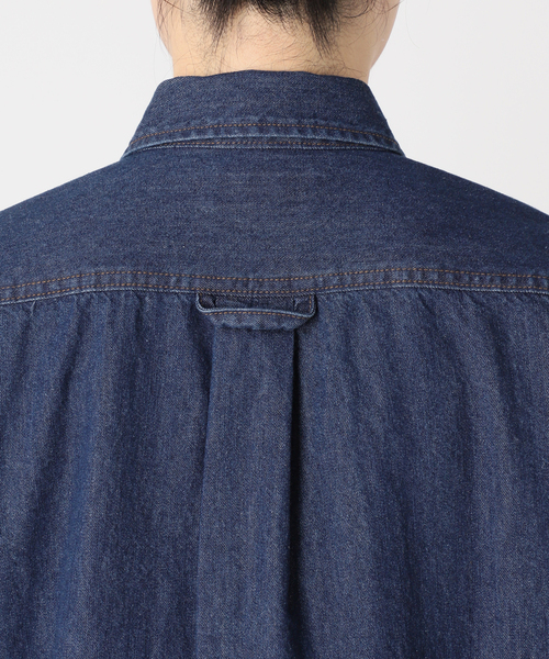 JOURNAL STANDARD relume(ジャーナルスタンダード レリューム)の「《WEB限定追加6》9oz C/Rデニムワークシャツ(シャツ/ブラウス・レディース・ブルー・FREE)」の15枚目の写真