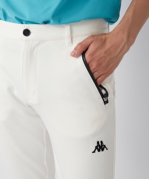 Kappa（カッパ）の「【Kappa/カッパ】ストレッチロングパンツ　ゴルフ（その他パンツ・メンズ・ホワイト/ネイビー/ブラック・MEDIUM/X-LARGE/LARGE）」の11枚目の写真