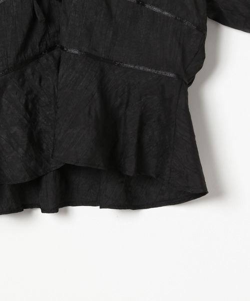 PAGEBOY(ページボーイ)の「チョーカーペプラムBL(シャツ/ブラウス・レディース・パープル/ブラック/オフホワイト・FREE)」の11枚目の写真