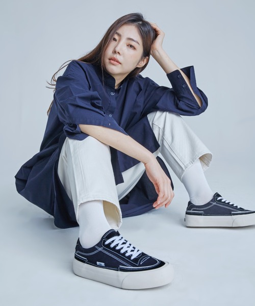 elldu(エルドゥ)の「「elldu/エルドゥ」UNDERLAY アンダーレイ ユニセックス スニーカー(スニーカー・メンズ・サンドベージュ/ブラック×ホワイト・26cm/24cm/23cm/27cm/28cm)」の19枚目の写真