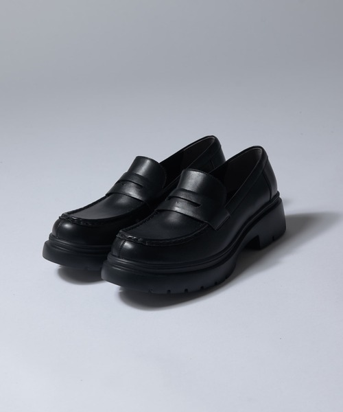 Lui's（ルイス）の「ボリュームソールローファー（ローファー・メンズ・ブラック・43/42/41）」の4枚目の写真