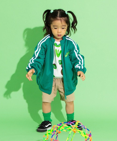 ☆キッズサイズ☆フードジャージトップ（ジャージ）｜PUNYUS