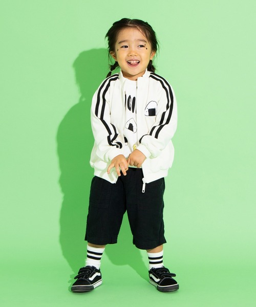 限定値下げ【新品】PUNYUS プニュズ　フードジャージトップ　芋　サイズ4 ☆キッズサイズ☆フードジャージトップ（ジャージ）｜PUNYUS